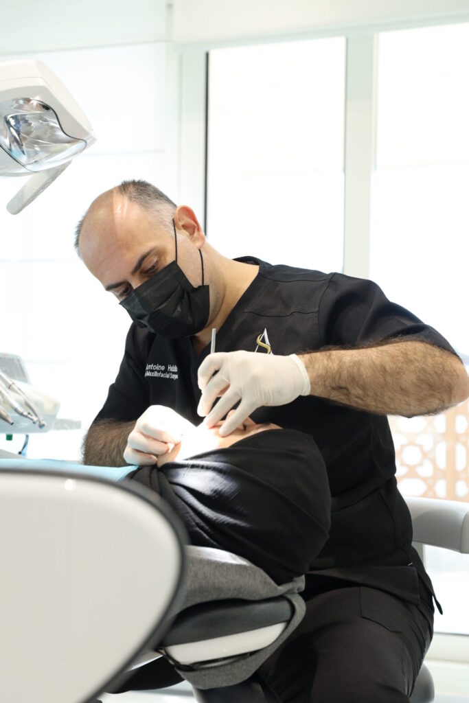 Dr. Antoine Habib at work