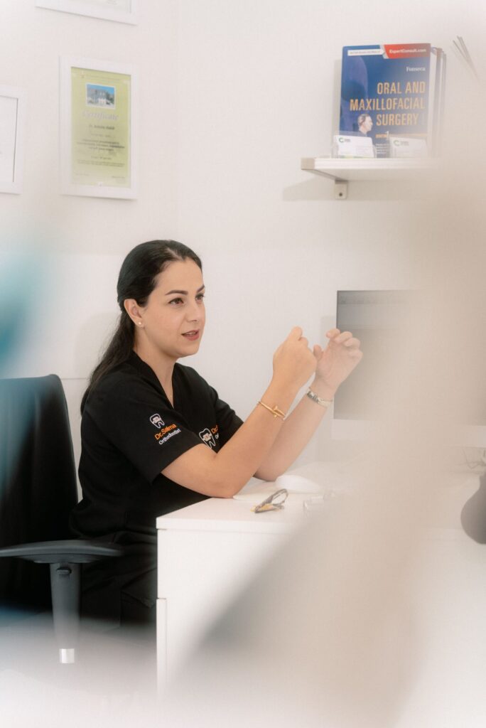 Dr. Salma Alsebaei at work
