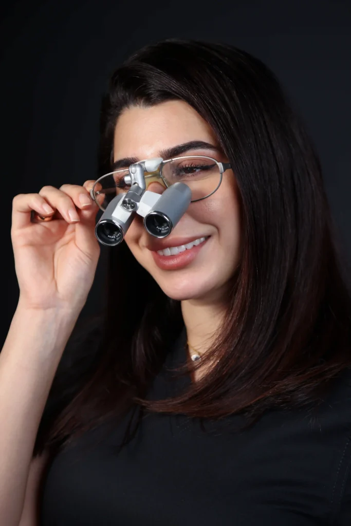 Dr. Hadil Khalafallah at work