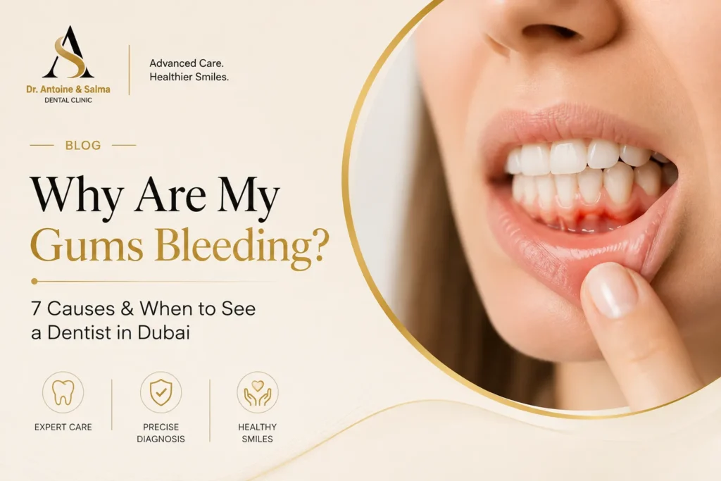 Why Are My Gums Bleeding? 7 Causes & When to See a Dentist in Dubai