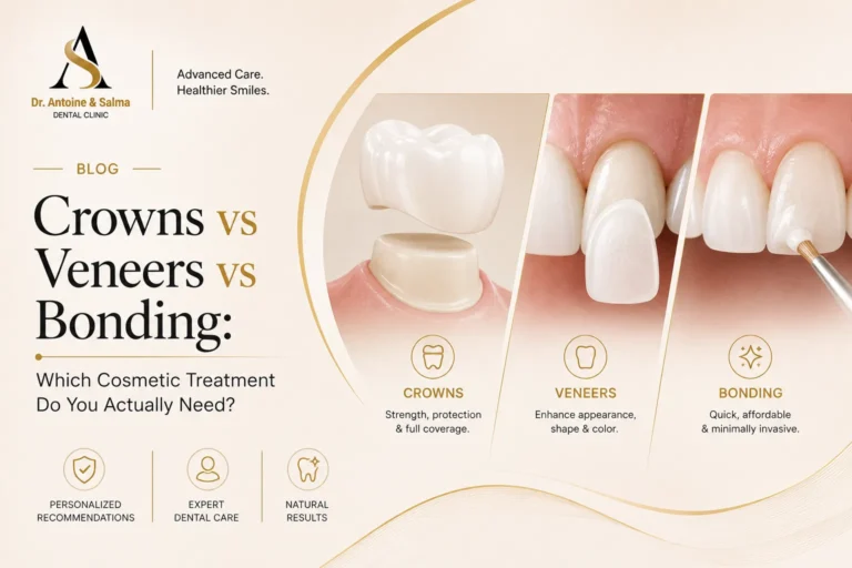 Crowns vs Veneers vs Bonding: Which Cosmetic Treatment Do You Actually Need?
