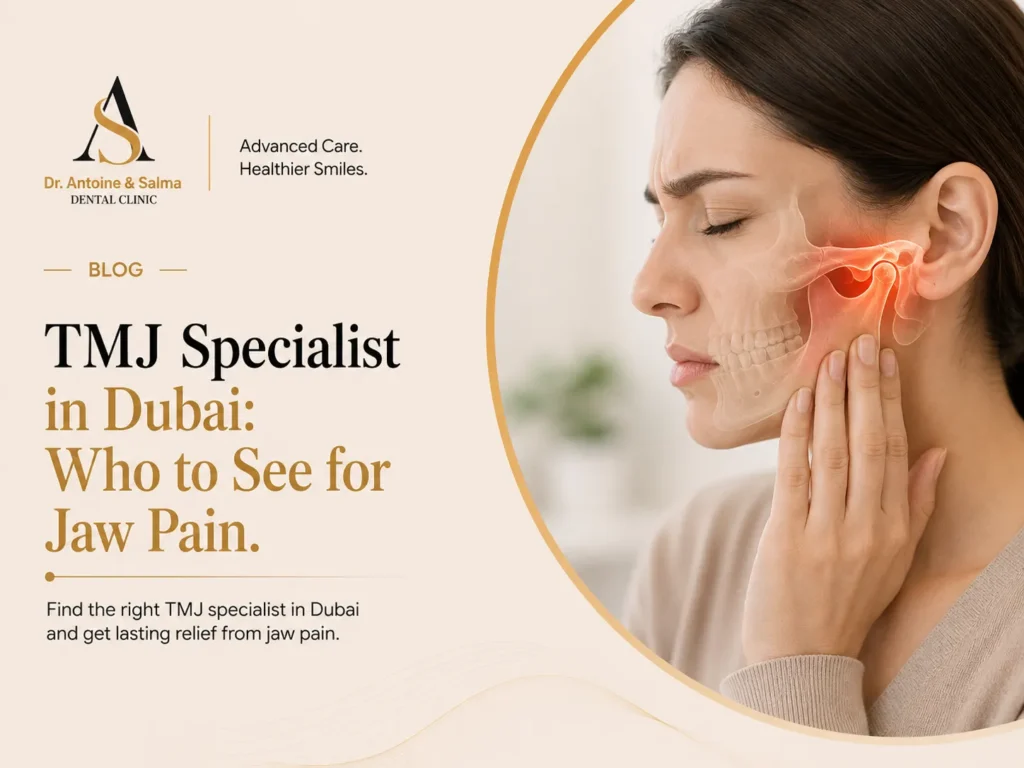 TMJ Specialist in Dubai: Who to See for Jaw Pain